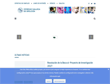 Tablet Screenshot of gallegadeurologia.es